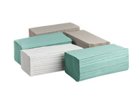 Gefaltete papier-handtücher  zz